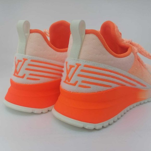 Louis Vuitton Men's Orange V.N.R. Sneaker - Picture 4 of 12